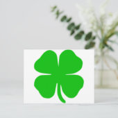 shamrock briefkaart (Staand voorkant)