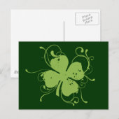 Shamrock Briefkaart (Voorkant / Achterkant)