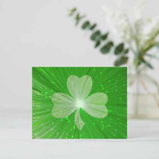 Shamrock briefkaart (Staand voorkant)