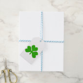 Shamrock Building Blocks Draaien Cadeaulabel (Met Touw)