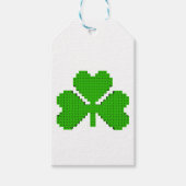 Shamrock Building Blocks Draaien Cadeaulabel (Voorkant)