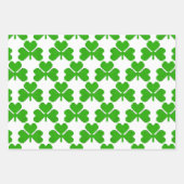 Shamrock Building Blocks Draaien Inpakpapier Vel (Voorkant 2)