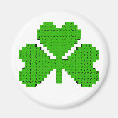 Shamrock Building Blocks Draaien Magneet (Voorkant)