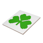 Shamrock Building Blocks Draaien Tegeltje (Zijkant)