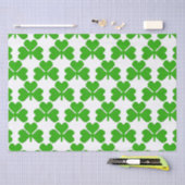 Shamrock Building Blocks Draaien Tissuepapier (Craft)