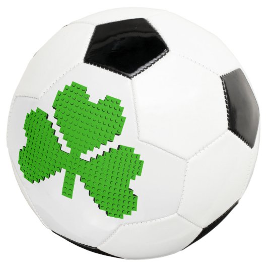 Shamrock Building Blocks Draaien Voetbal (Drie kwart)