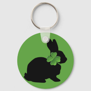 Shamrock Bunny Sleutelhanger