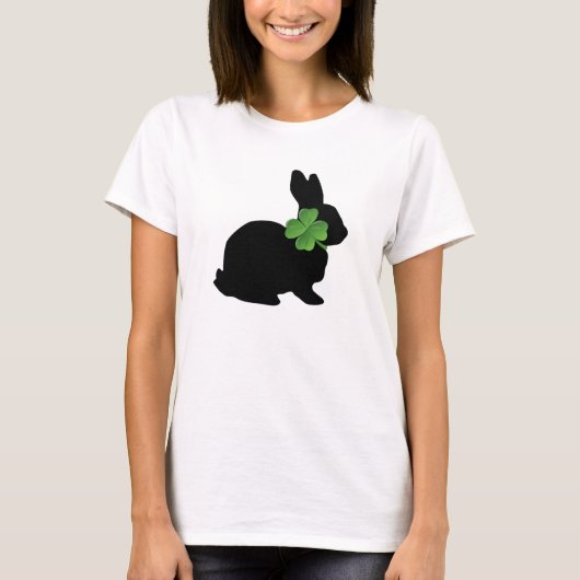 Shamrock Bunny T-shirt (Voorkant)