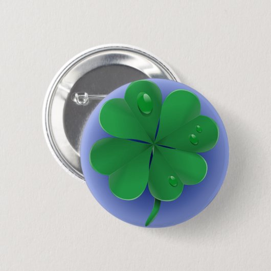 Shamrock Button (Voorkant /achterkant)