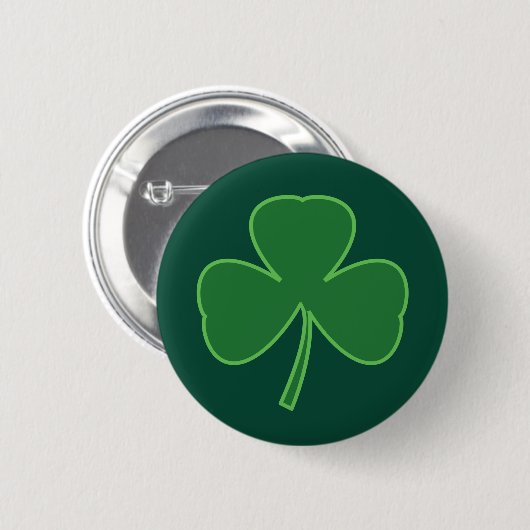 Shamrock Button (Voorkant /achterkant)
