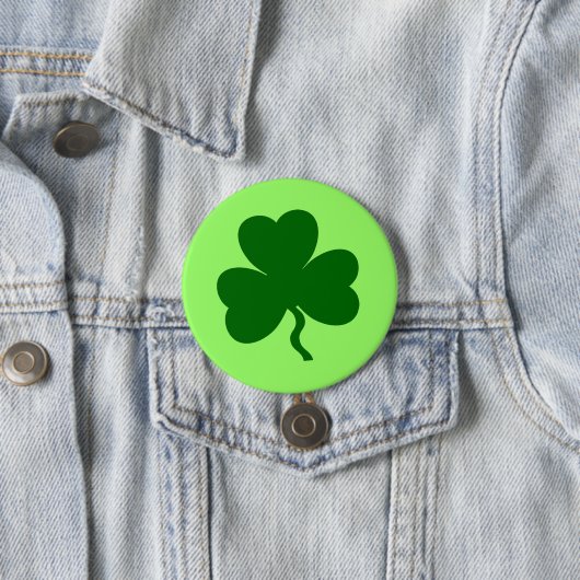 Shamrock Button (je kiest de grootte!) (In situ)