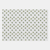 Shamrock cadeaupapier - set van 3 (Voorkant 3)