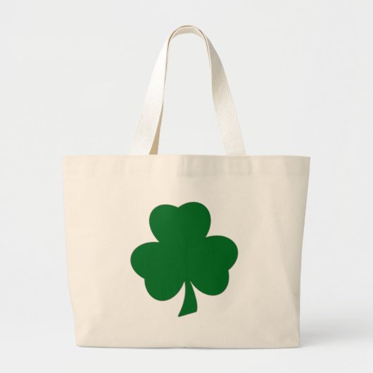 Shamrock Canvas Canvas tas (Voorkant)