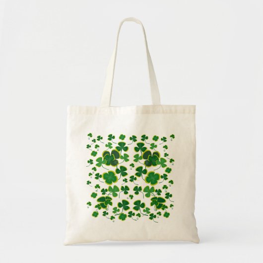 Shamrock Canvas tas (Voorkant)