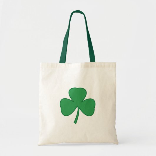 Shamrock Canvas tas (Voorkant)