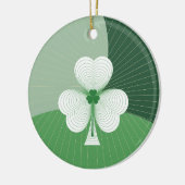 Shamrock Cascade Keramisch Ornament (Links)