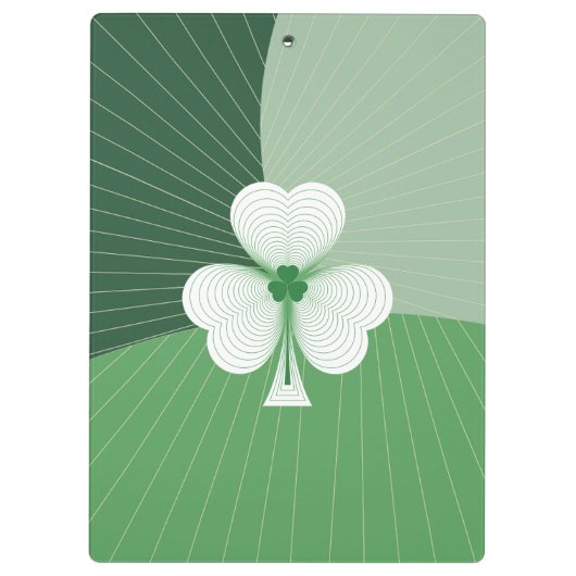 Shamrock Cascade Klembord (Achterkant)