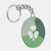 Shamrock Cascade Sleutelhanger (Voorkant Links)
