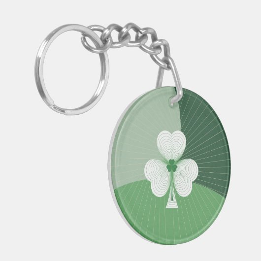 Shamrock Cascade Sleutelhanger (Voorkant Links)