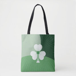Shamrock Cascade Tote Bag
