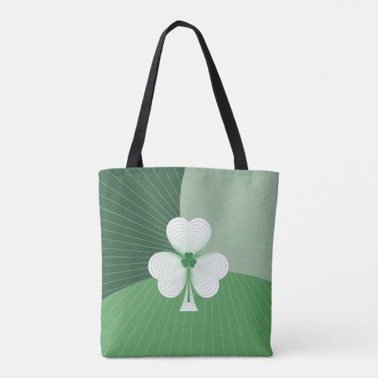 Shamrock Cascade Tote Bag (Achterkant)