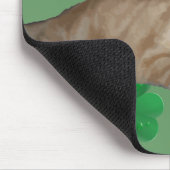 Shamrock Cat Mousepad Muismat (Hoek)