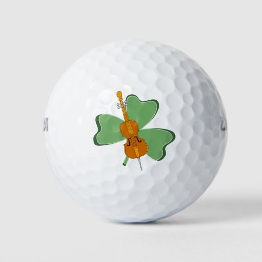 Shamrock cello golfballen (Voorkant)
