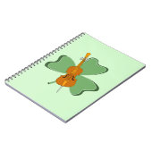 Shamrock cello notitieboek (Linkerzijde)