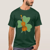 Shamrock cello t-shirt (Voorkant)