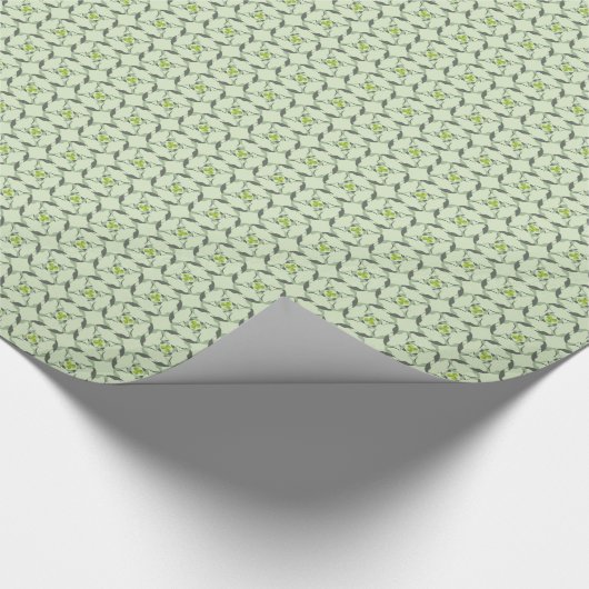 Shamrock Celtic geïnspireerd Pattern St. Patrick's Cadeaupapier (Hoek)