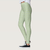 Shamrock Celtic geïnspireerd Pattern St. Patrick's Leggings (Links)