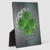 Shamrock - Celtic Knot - 4 Evangelists Poster Fotoplaat (Zijkant)