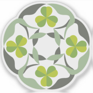 Shamrock Celtic Knot Geïnspireerd St. Patrick's Da Sticker