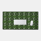 Shamrock Checkerboard Patroon Bureaumat (Keyboard & Muis)