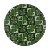 Shamrock Checkerboard Patroon Snijplank (Voorkant)
