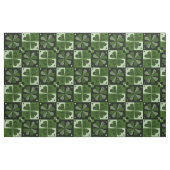 Shamrock Checkerboard Patroon Stof (Fat Quarter)