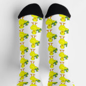 Shamrock Chick Pattern Sokken (Top)