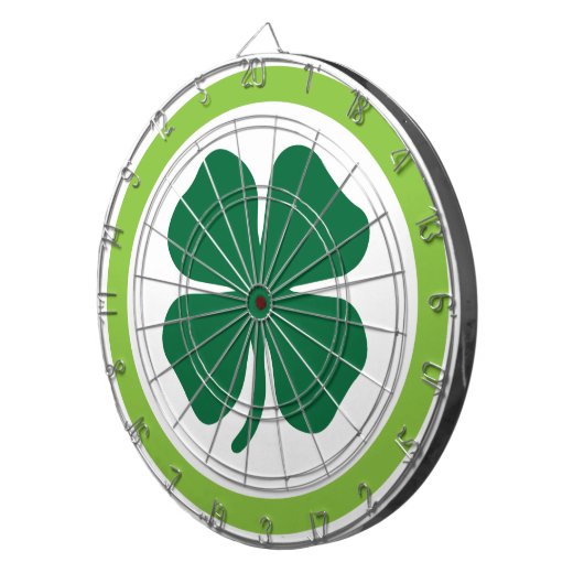 Shamrock Circle Dartbord (Voorkant Rechts)