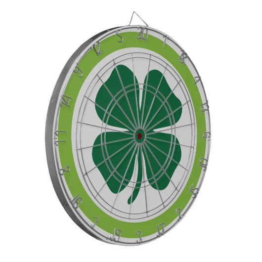 Shamrock Circle Dartbord (Voorkant Links)