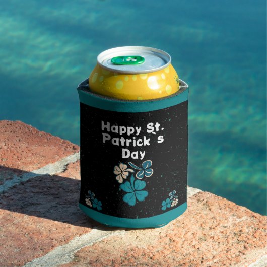 Shamrock Clover Irish Happy St. Patrick's Day Blikjeskoeler (Insitu Zwembad)