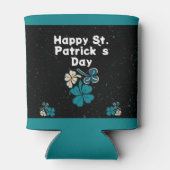 Shamrock Clover Irish Happy St. Patrick's Day Blikjeskoeler (Achterkant)