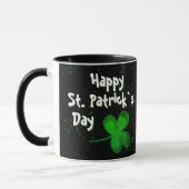Shamrock Clover Irish Happy St. Patrick's Day Mok (Links)