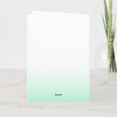 Shamrock Clover Irish Ireland Cheers All Purpose Kaart (Achterkant)