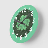 Shamrock-(clover)klok Ronde Klok (Hoek)