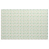 Shamrock clover-patroon stof (Yard (91,4 cm))
