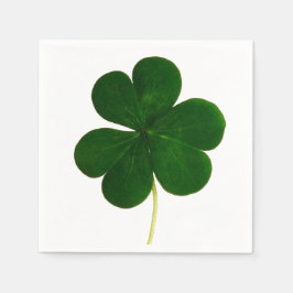 Shamrock Clover Photography St. Patrick Party Servet