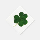 Shamrock Clover Photography St. Patrick Party Servet (Hoek)