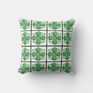 Shamrock/Clover Pillow Kussen