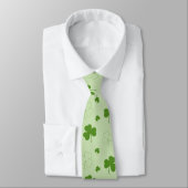 shamrock clover st patricks dag mannen stropdas (Gebonden)