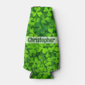 Shamrock Clovers - Gepersonaliseerd Flesjeskoeler (Voorkant)